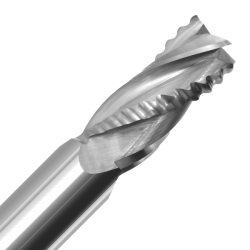1/2" Diameter x 1-1/8" Long x 3-1/2" Overall Length x 1/2" Shank x 4 Flute Upcut Combination Spiral Bit
