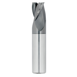3/32" Diameter 3 Flute 3/16" Cut 1-1/2" Length 1/8" Round Shank Single End Square TiALN
