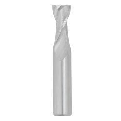 3/64" Diameter 2 Flute 1/8" Cut 1-1/2" Length 1/8" Round Shank Single End Square Uncoated