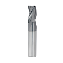 3/32" Diameter 3 Flute 3/8" Cut 1-1/2" Length 1/8" Round Shank Single End Square TiALN