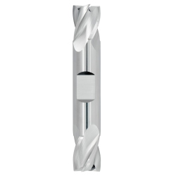 5/32" Diameter 4 Flute 5/16" Cut 2" Length 3/16" Round Shank Double End Square Uncoated