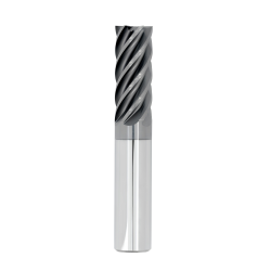 1/4" Diameter 7 Flute 3/8" Cut 2" Length 1/4" Round Shank Single End 0.060 Corner Radius HTAS ALL4