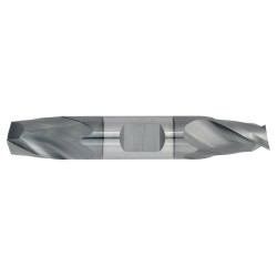 9/16" Diameter 2 Flute 11/16" Cut 3-1/2" Length 5/8" Weldon Shank Double End Square TiALN