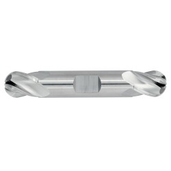 9/16" Diameter 4 Flute 11/16" Cut 3-1/2" Length 5/8" Weldon Shank Double End Ball Nose Uncoated