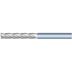 8mm Diameter 4 Flute 50mm Cut 150mm Length 8mm Round Shank Single End Square Uncoated
