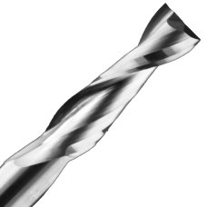 1/2" Diameter x 1-1/8" Long x 1/2" Shank x 2 Flute Solid Carbide Router Upcut  Bit Solid Carbide Bits