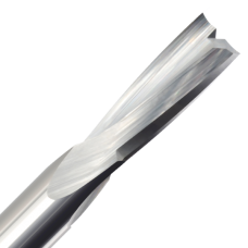 1/2" Diameter x 1-3/4" Long x 1/2" Shank x 2 Flute Slow Helix Upcut O-Flute Bit Solid Carbide Bits