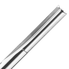 1/2" Diameter x 1-1/8" Long x 1/2" Shank x 2 Flute Straight Flute Wood Plastic Bit Plastic Router Bits