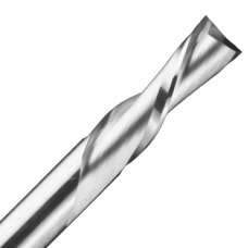 1/16" Diameter x 1/4" Long x 1/8" Shank x 2 Flute Downcut Solid Carbide Router Bit