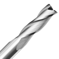 1/4" Diameter x 3/4" Long x 1/4" Shank x 3 Flute Upcut Spiral Millend Bit Solid Carbide Bits