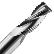 1/2" Diameter x 1-1/8" Long x 1/2" Shank x 3 Flute Upcut High Helix Ripper Bit Spiral Bits