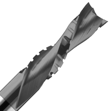 1/2" Diameter x 1-1/8" Long x 1/2" Shank x 2 Flute Downcut Chipbreaker Finisher Ultimax Bit
