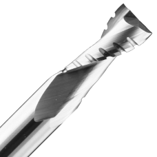 1/2" Diameter x 1-1/8" Long x 1/2" Shank x 2 Flute Upcut Chipbreaker Finisher Bit Solid Carbide Bits
