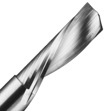 1/2" Diameter x 1-1/8" Long x 1/2" Shank x 1 Flute O-Flute Downcut Spiral Alum Bit Aluminum Router Bits