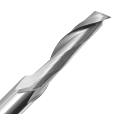 1/2" Diameter x 1-1/8" Long x 1/2" Shank x 1 Flute Upcut Spiral Soft Plastics Bit Plastic Router Bits