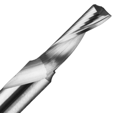 1/2" Diameter x 1-1/8" Long x 1/2" Shank x 1 Flute O-Flute Upcut Spiral Alum Bit Aluminum Router Bits