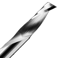 1/16" Diameter x 1/4" Long x 1/8" Shank x 1 Flute Upcut O-Flute Soft Plastic Bit Plastic Router Bits