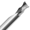1/4" Diameter x 3/8" Long x 1/4" Shank x 2 Flute 1/8" Rad Straight Edge Round Bit