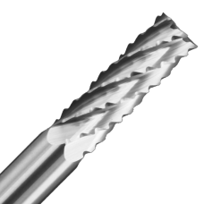 3/8" Diameter x 1-1/8" Long x 3/8" Shank Composite Router Tool Bit Solid Carbide Bits